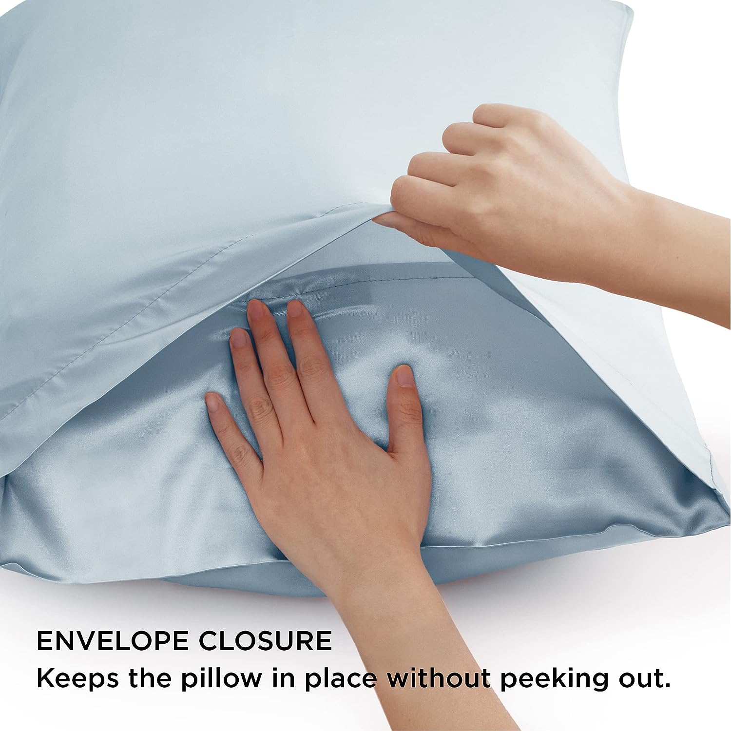 BrushX - Satin Silk Pillowcase -