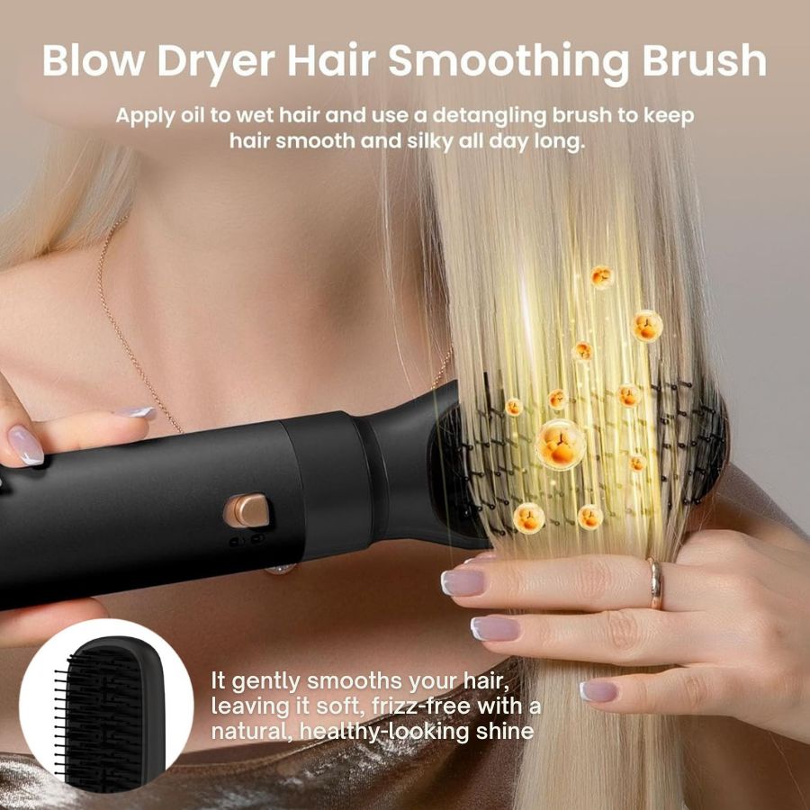 BrushX 5-in-1 Ionic Hair Styler Pro